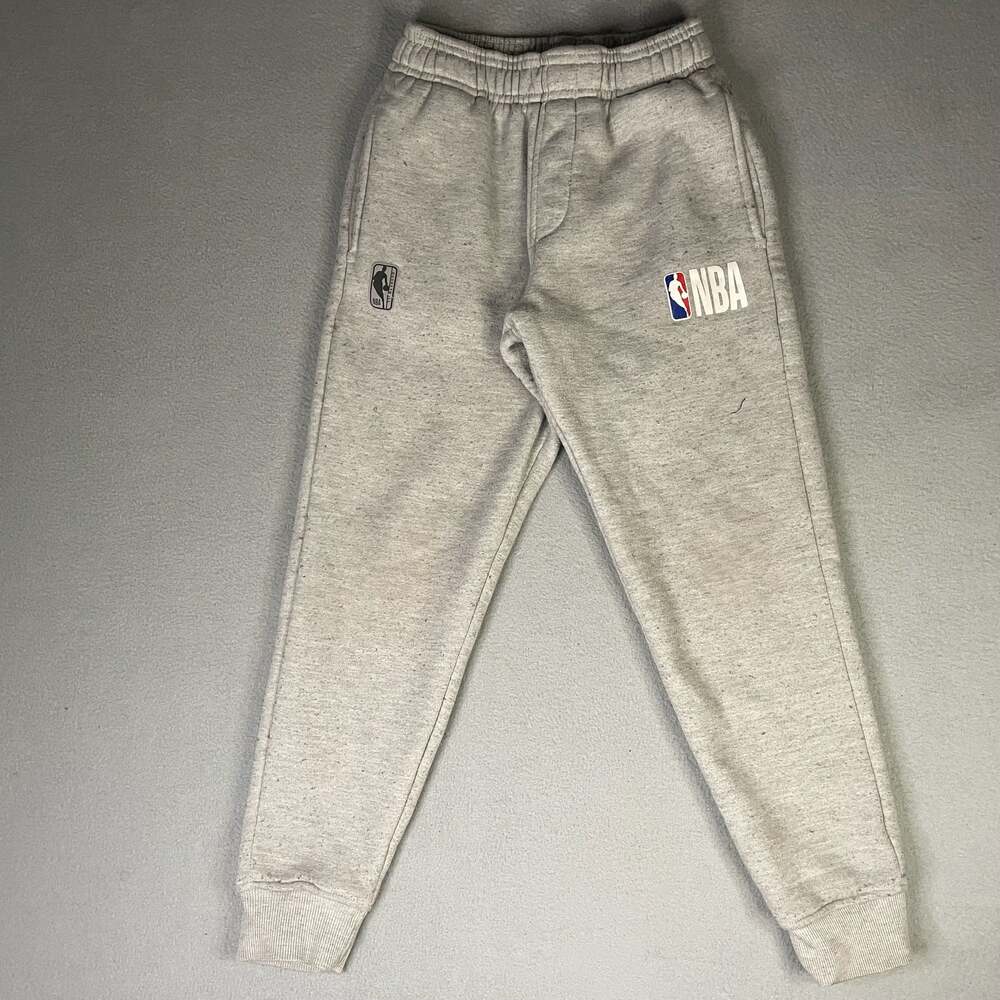 NBA Gray Fleece Jogger Sweatpants. Youth boys size 8